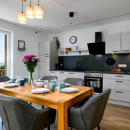 - Modernisiert, Meerblick, - Sauna, Fitness, Kamin - Tag Am Apartment Sassnitz