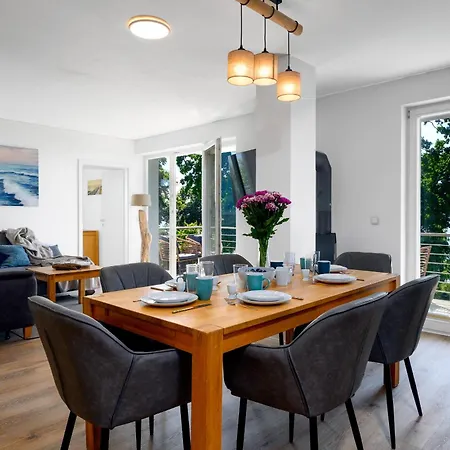 - Modernisiert, Meerblick, - Sauna, Fitness, Kamin - Tag Am * Sassnitz